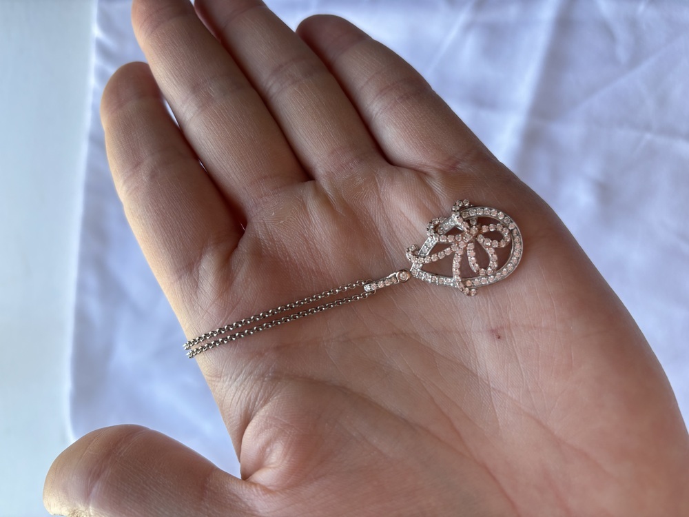 Sterling silver “butterfly” necklace